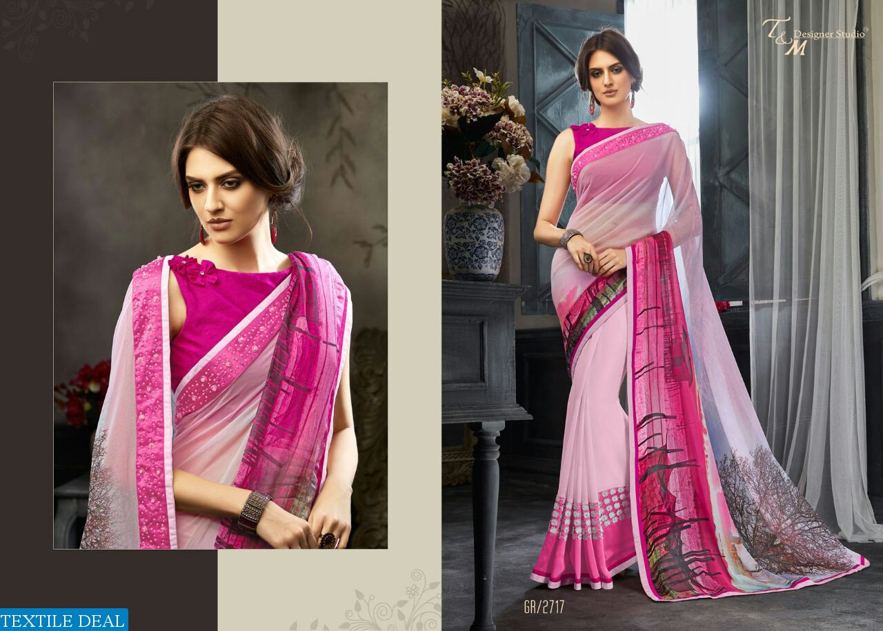 Tm Grace vol-7 Wholesale Fancy Ethnic Saree collection